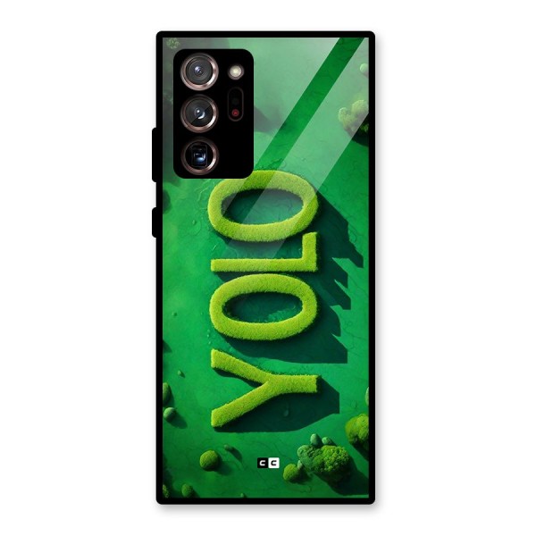Nature Yolo Glass Back Case for Galaxy Note 20 Ultra 5G