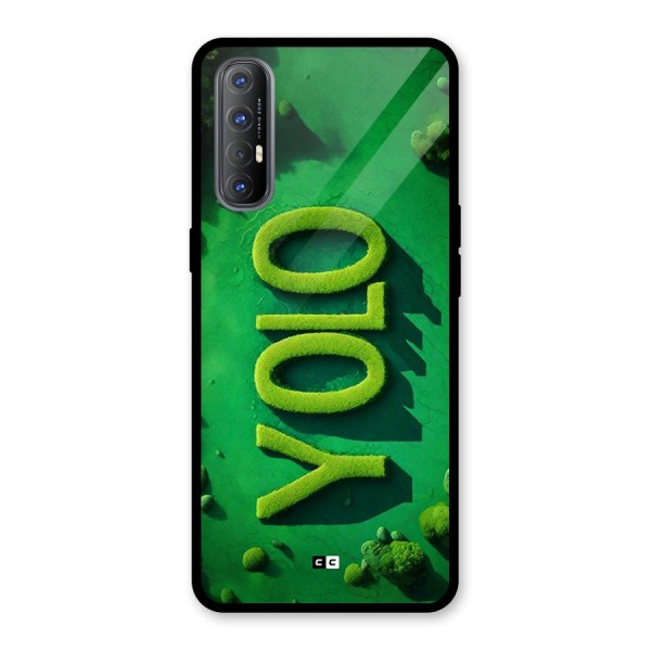 Nature Yolo Glass Back Case for Oppo Reno3 Pro