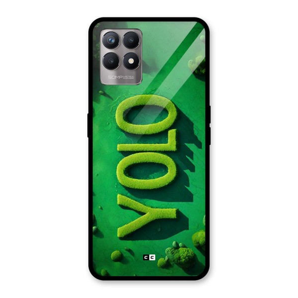 Nature Yolo Glass Back Case for Realme Narzo 50