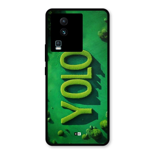 Nature Yolo Metal Back Case for iQOO Neo 7