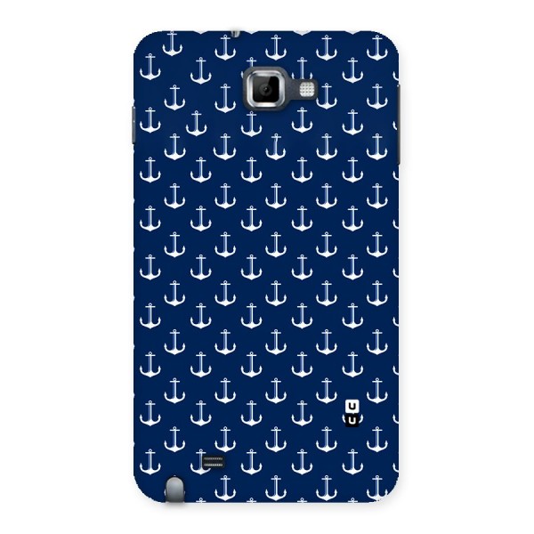 Nautical Pattern Back Case for Galaxy Note