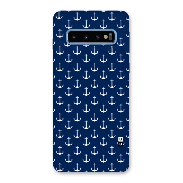 Nautical Pattern Back Case for Galaxy S10