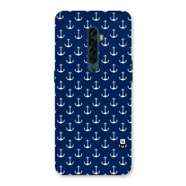 Nautical Pattern Back Case for Oppo Reno2