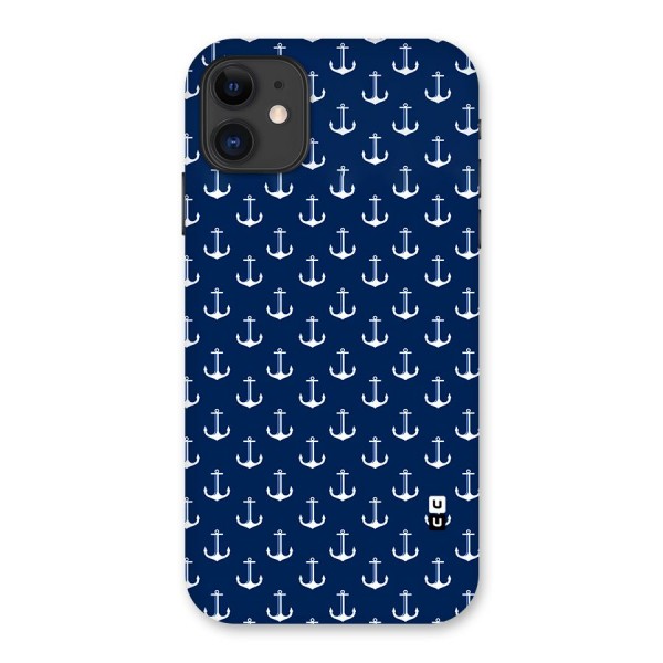 Nautical Pattern Back Case for iPhone 11