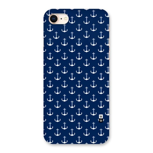 Nautical Pattern Back Case for iPhone 8