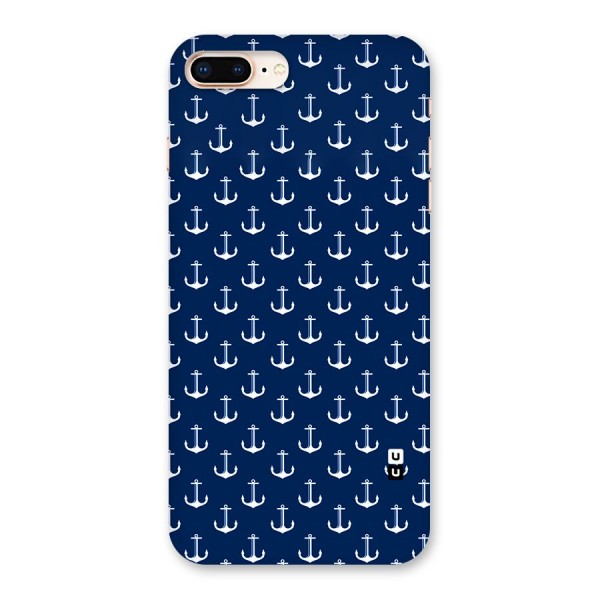 Nautical Pattern Back Case for iPhone 8 Plus