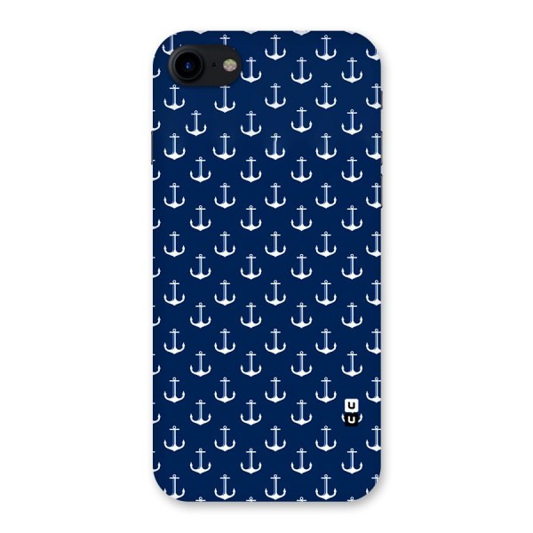 Nautical Pattern Back Case for iPhone SE 2020