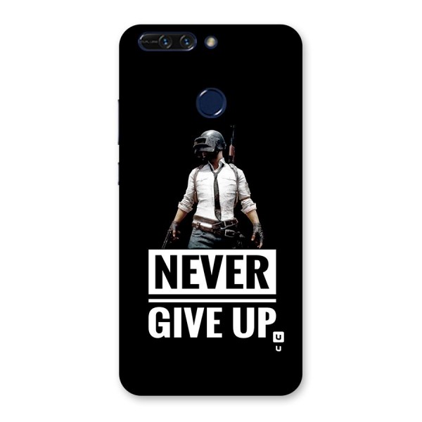 Never Giveup Back Case for Honor 8 Pro