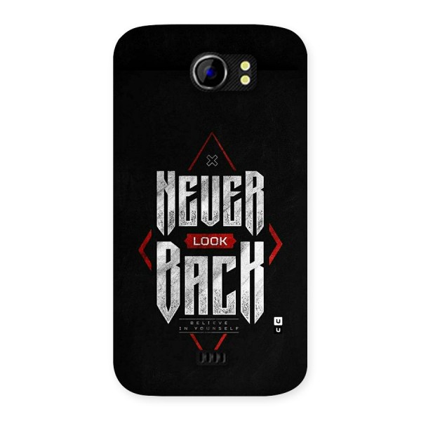 Never Look Back Diamond Back Case for Canvas 2 A110