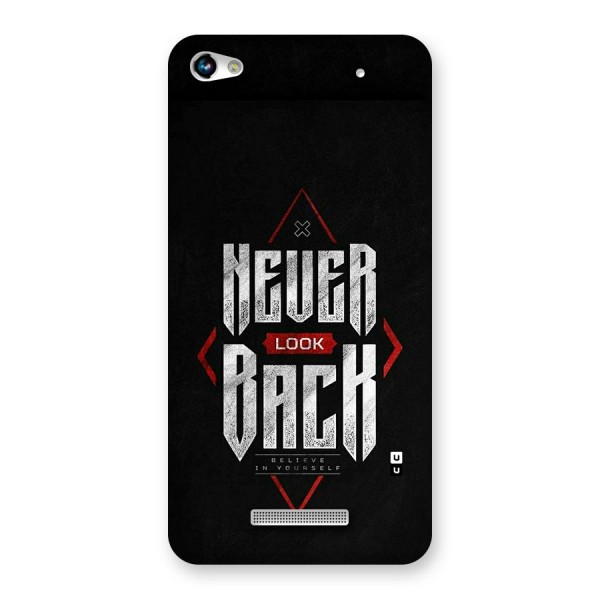 Never Look Back Diamond Back Case for Canvas Hue 2 A316