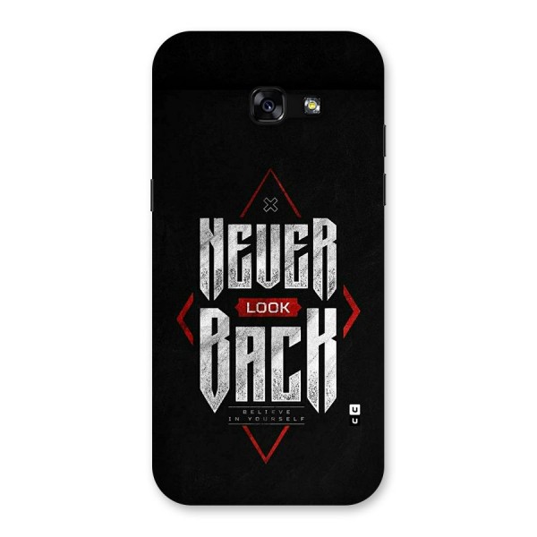 Never Look Back Diamond Back Case for Galaxy A5 2017