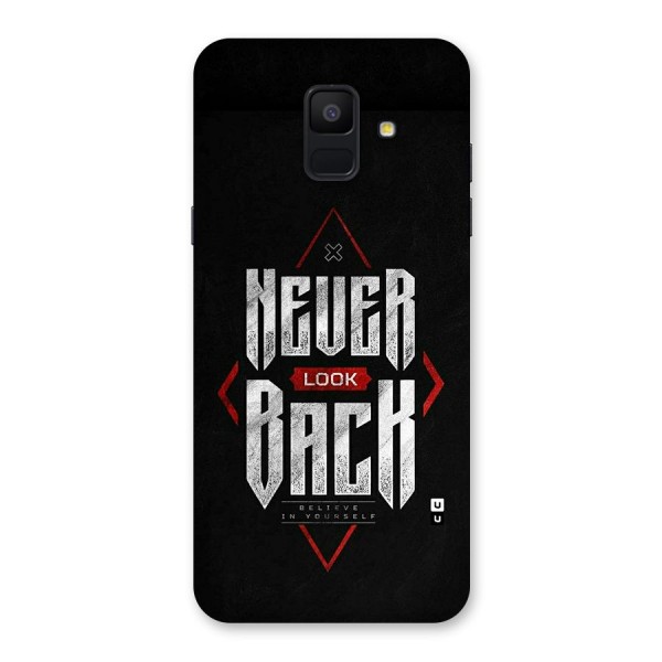 Never Look Back Diamond Back Case for Galaxy A6 (2018)