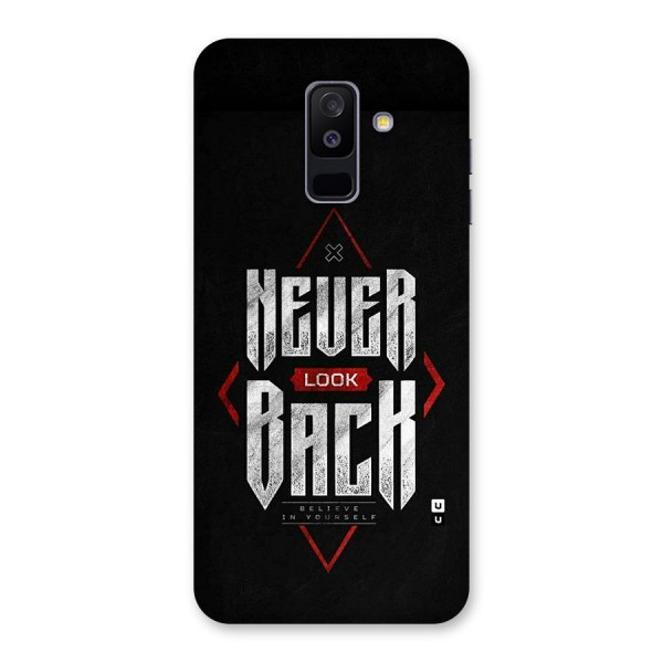 Never Look Back Diamond Back Case for Galaxy A6 Plus