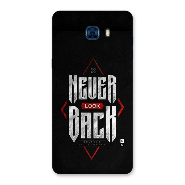 Never Look Back Diamond Back Case for Galaxy C7 Pro