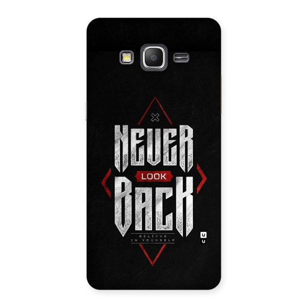 Never Look Back Diamond Back Case for Galaxy Grand Prime