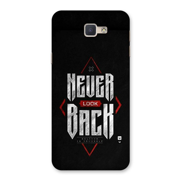 Never Look Back Diamond Back Case for Galaxy J5 Prime