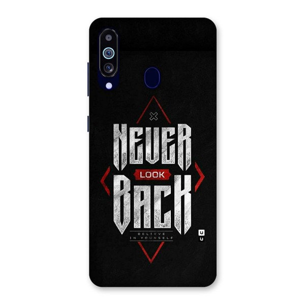 Never Look Back Diamond Back Case for Galaxy M40
