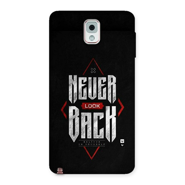 Never Look Back Diamond Back Case for Galaxy Note 3
