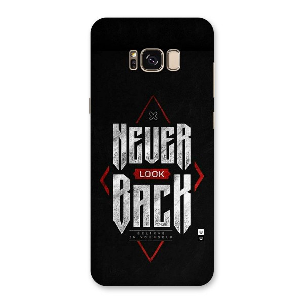Never Look Back Diamond Back Case for Galaxy S8 Plus