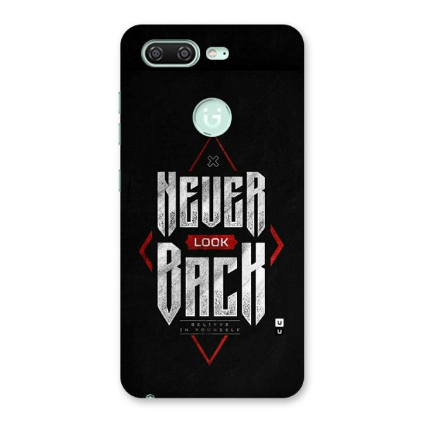 Never Look Back Diamond Back Case for Gionee S10