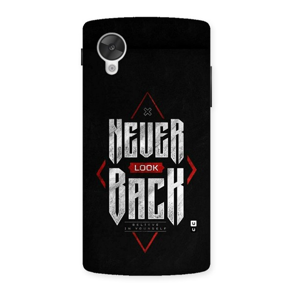 Never Look Back Diamond Back Case for Google Nexus 5