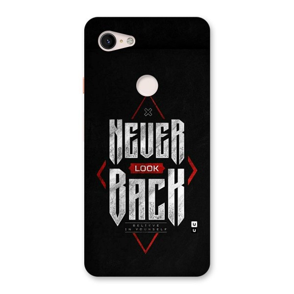 Never Look Back Diamond Back Case for Google Pixel 3 XL
