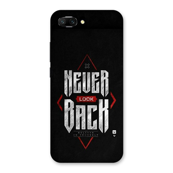 Never Look Back Diamond Back Case for Honor 10