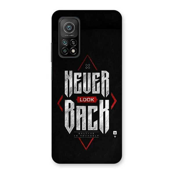 Never Look Back Diamond Back Case for Mi 10T 5G