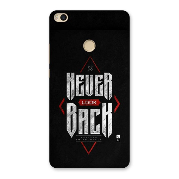 Never Look Back Diamond Back Case for Mi Max 2