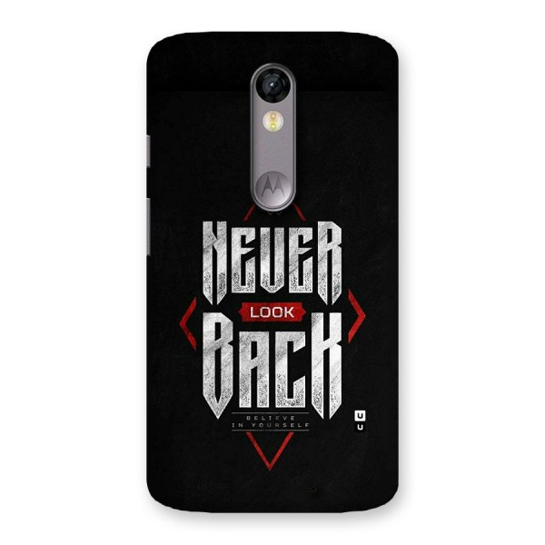 Never Look Back Diamond Back Case for Moto X Force