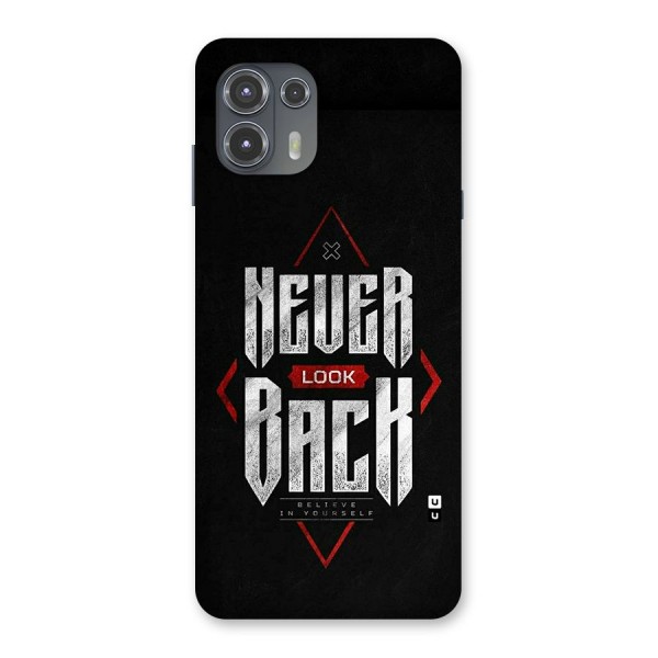 Never Look Back Diamond Back Case for Motorola Edge 20 Fusion