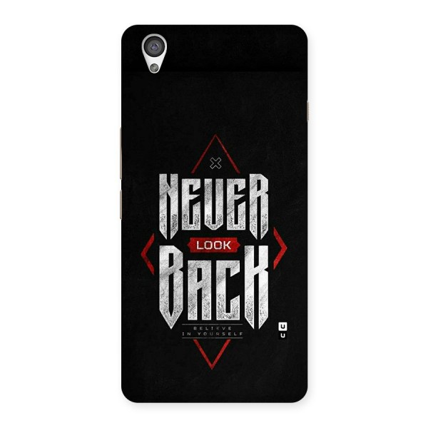 Never Look Back Diamond Back Case for OnePlus X