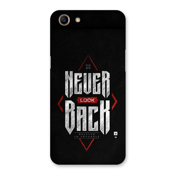 Never Look Back Diamond Back Case for Oppo A83 (2018)
