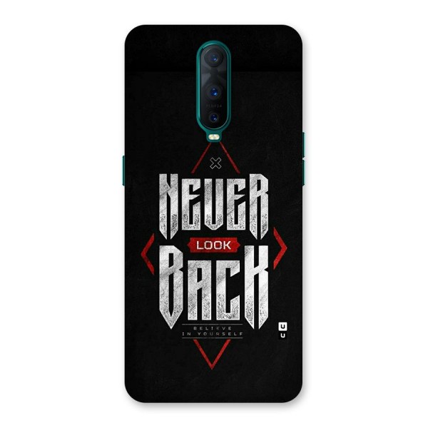Never Look Back Diamond Back Case for Oppo R17 Pro