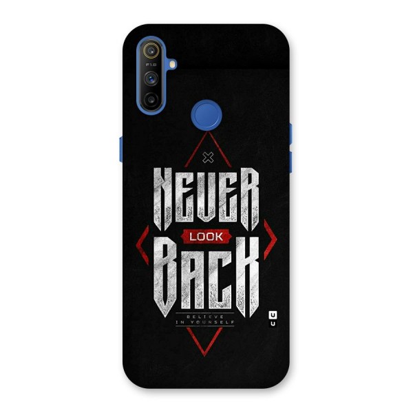Never Look Back Diamond Back Case for Realme Narzo 10A