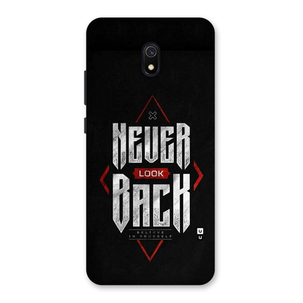 Never Look Back Diamond Back Case for Redmi 8A