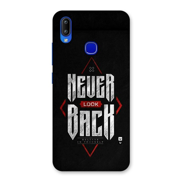 Never Look Back Diamond Back Case for Vivo Y91