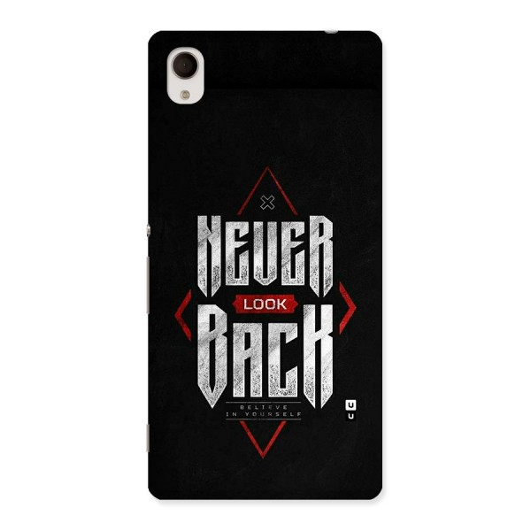 Never Look Back Diamond Back Case for Xperia M4