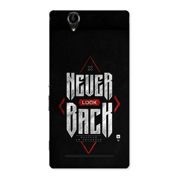 Never Look Back Diamond Back Case for Xperia T2