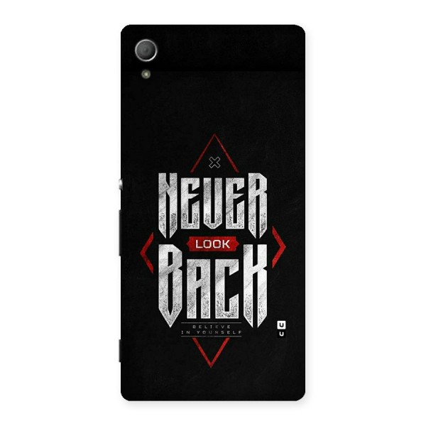 Never Look Back Diamond Back Case for Xperia Z4