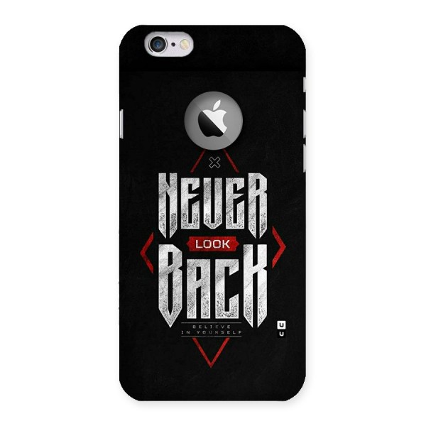 Never Look Back Diamond Back Case for iPhone 6 Logo Cut