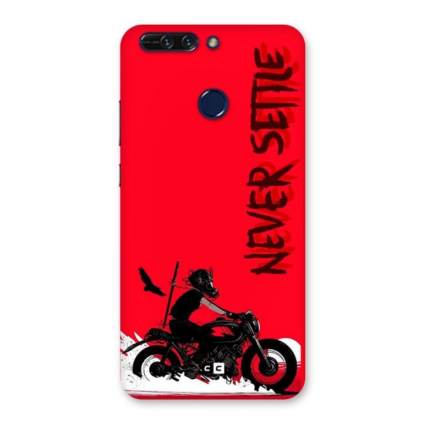 Never Settle Ride Back Case for Honor 8 Pro