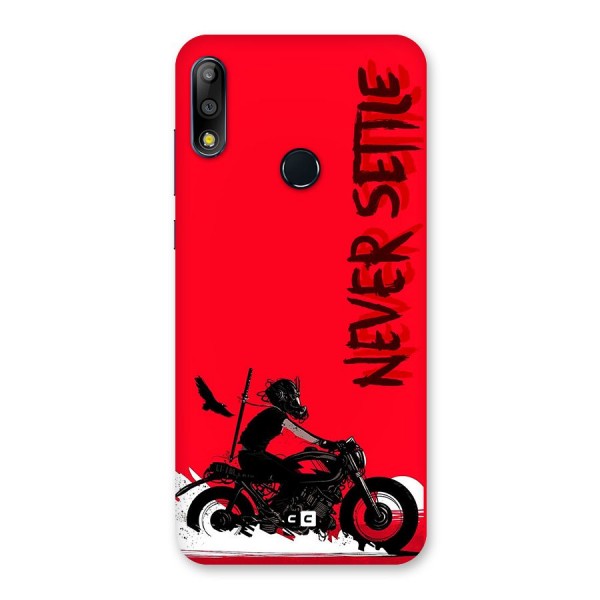 Never Settle Ride Back Case for Zenfone Max Pro M2