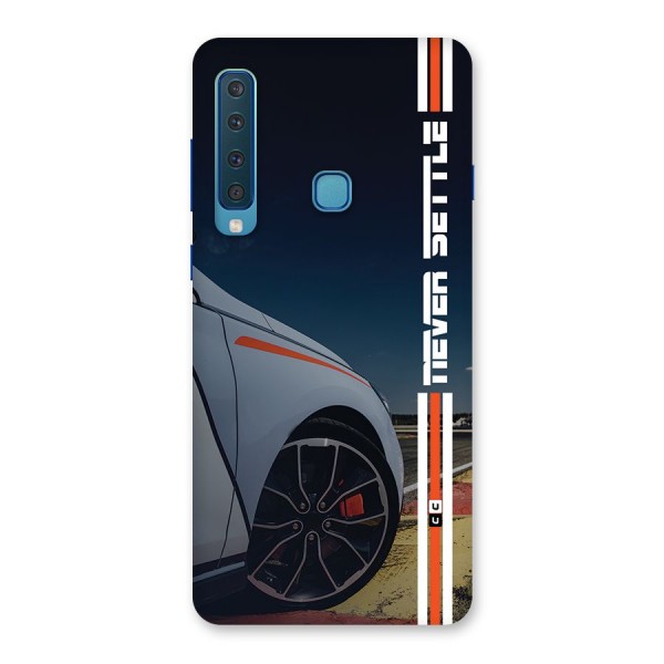 Never Settle SuperCar Back Case for Galaxy A9 (2018)