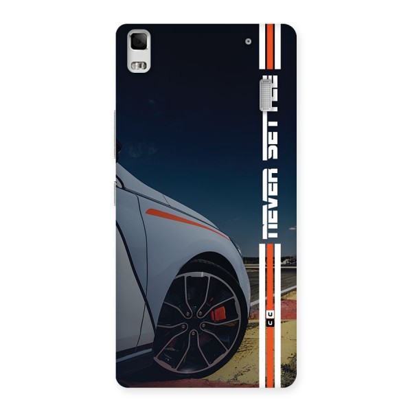 Never Settle SuperCar Back Case for Lenovo K3 Note