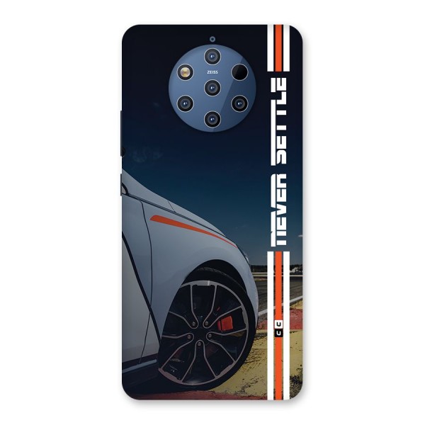 Never Settle SuperCar Back Case for Nokia 9 PureView