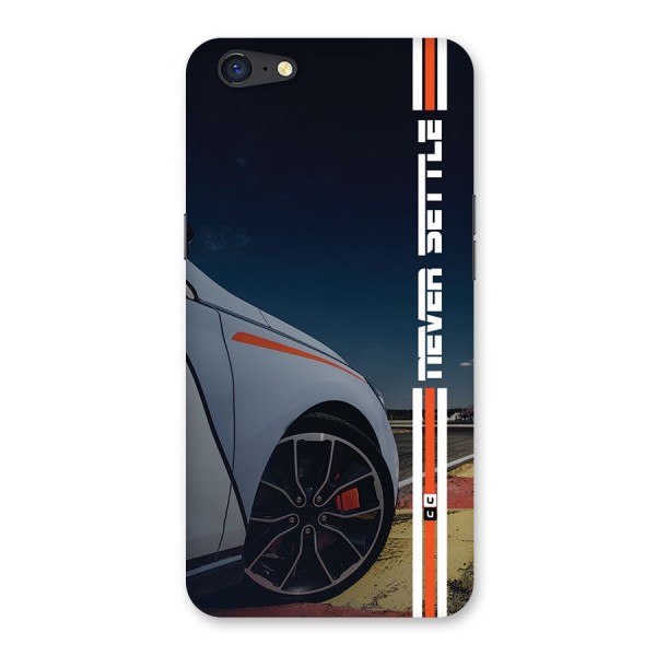 Never Settle SuperCar Back Case for Oppo A71