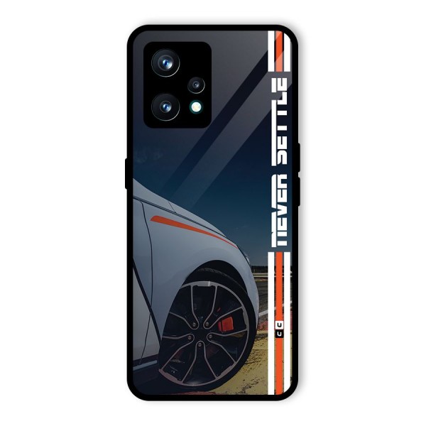 Never Settle SuperCar Back Case for Realme 9