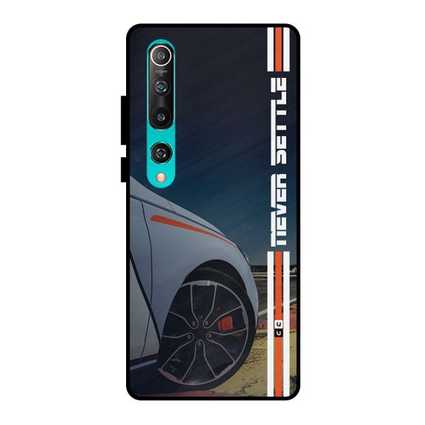 Never Settle SuperCar Metal Back Case for Mi 10