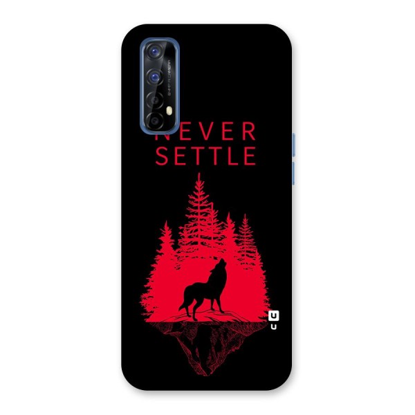 Never Settle Wolf Back Case for Realme Narzo 20 Pro